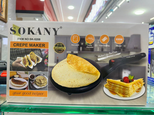 Crepera Electrica Sokany / Resultados increíbles / Solo por hoy con el 50% de descuento