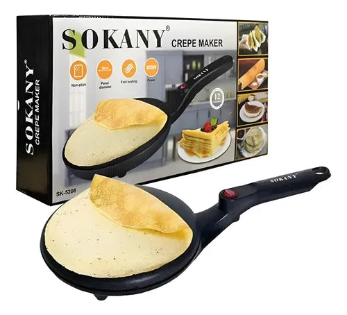 Crepera Electrica Sokany / Resultados increíbles / Solo por hoy con el 50% de descuento