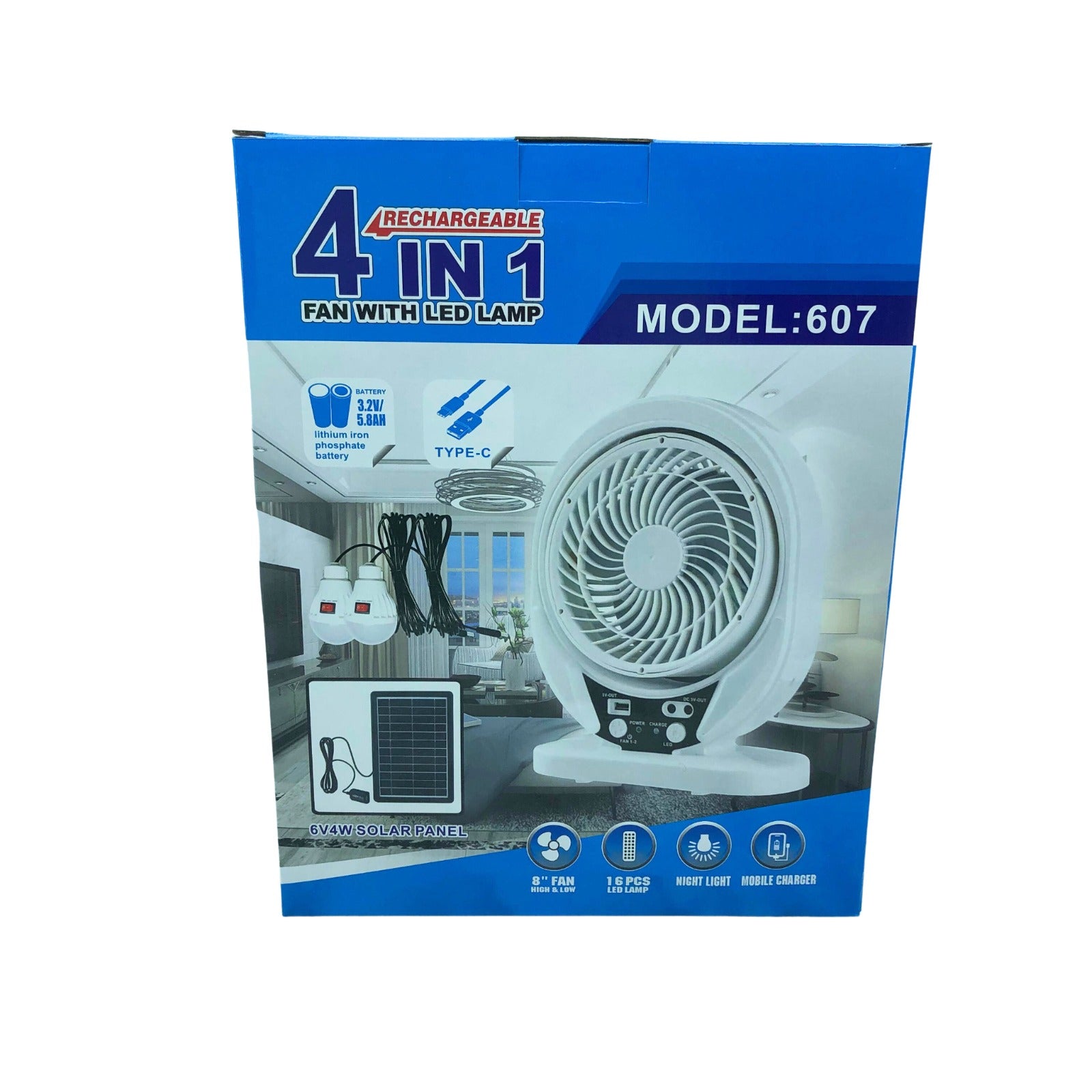 Ventilador Ecológico Gd8027/Black Friday/50% de Descuento