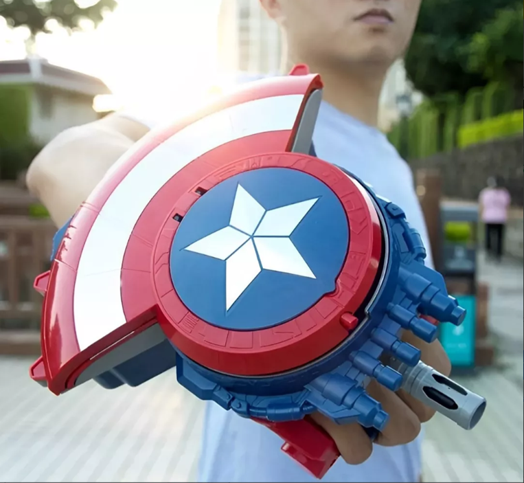 Escudo Capitán América Lanzador/Diversion Garantizada/Descuento de Navidad